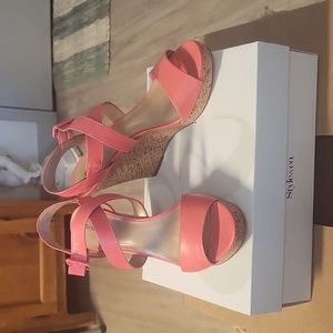 Style & co. Coral Allexuscor Wedge Sandals Size 8.5M